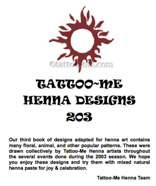 Tattoo Me Designs eBook 203